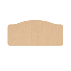 36" Crescent Footboard